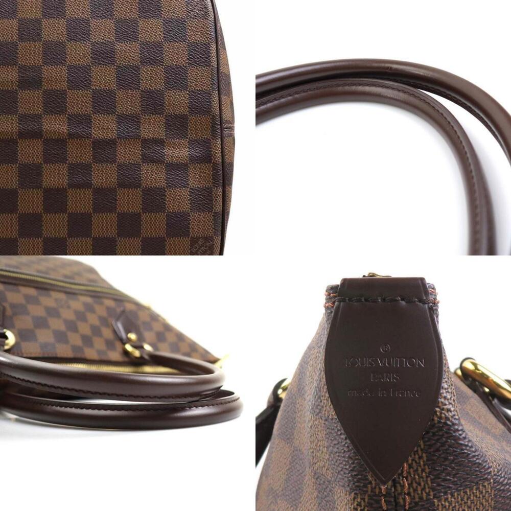 LOUIS VUITTON Authentic Brown Damier Canvas Shoulder Bag - Picture 4 of 5